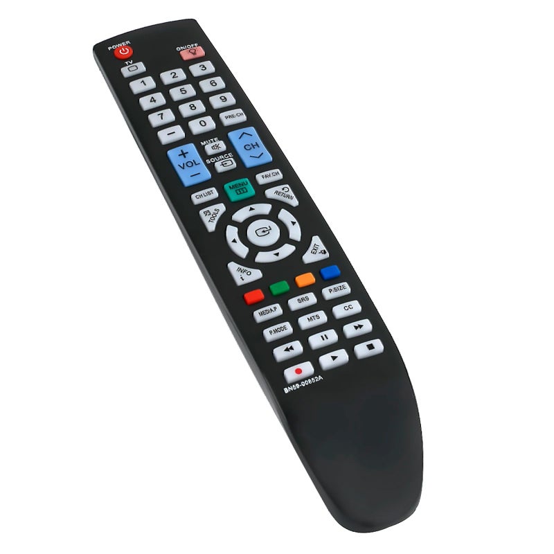 Vinabty New BN59-00852A Replace LCD TV Remote fit for Samsung LN40B550 LN40B550K1F LN40B610 LN40B610A5F LN40B610A5FXZC LN46B550K1F LN46B610 LN46B610A5F LN52B550 LN52B610 LN52B610A5F LN55B650 LN55B650T1F - Image 3